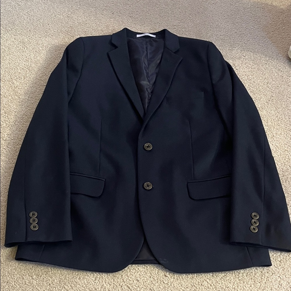 Boys Nordstrom navy blue suit jacket